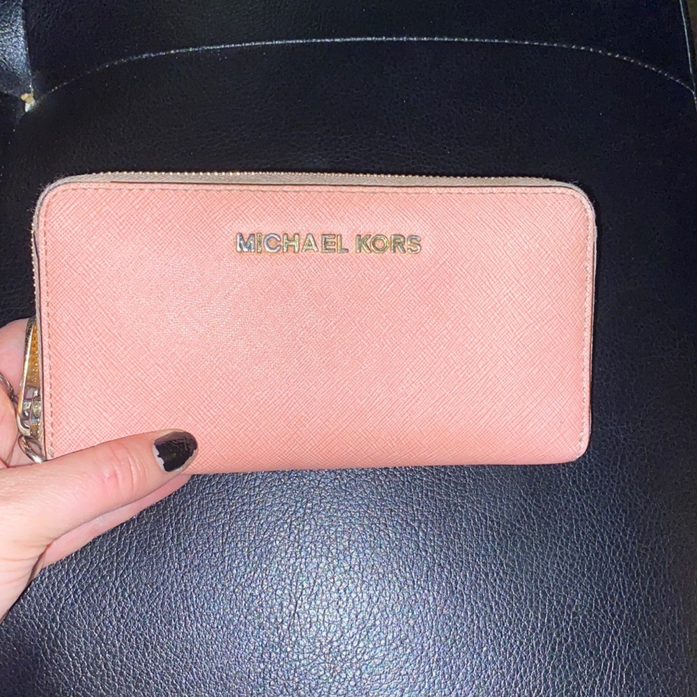 Michael Kors Saffiano Leather Wallet